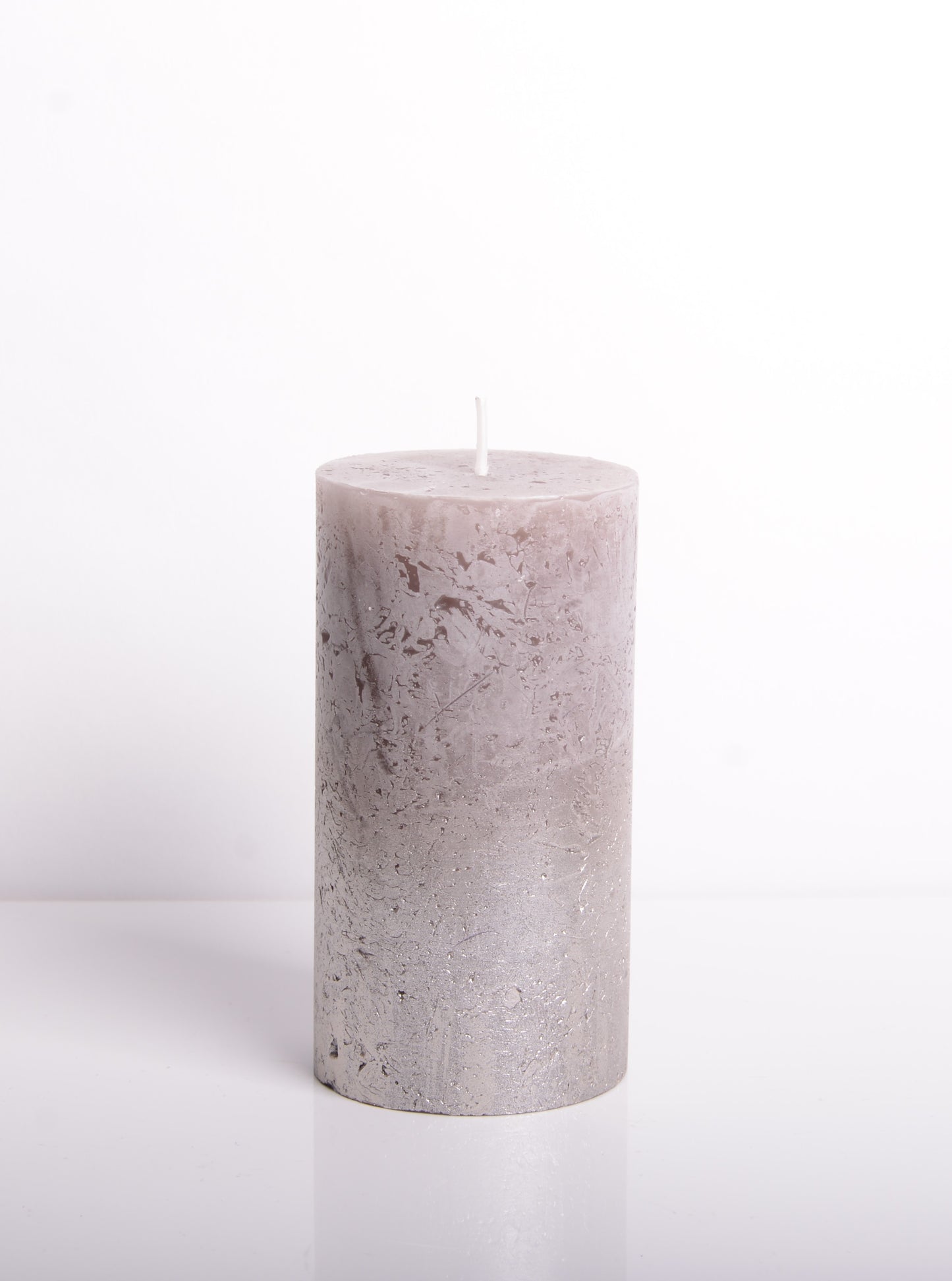 Malina Candle in Faded Champagne and Taupe